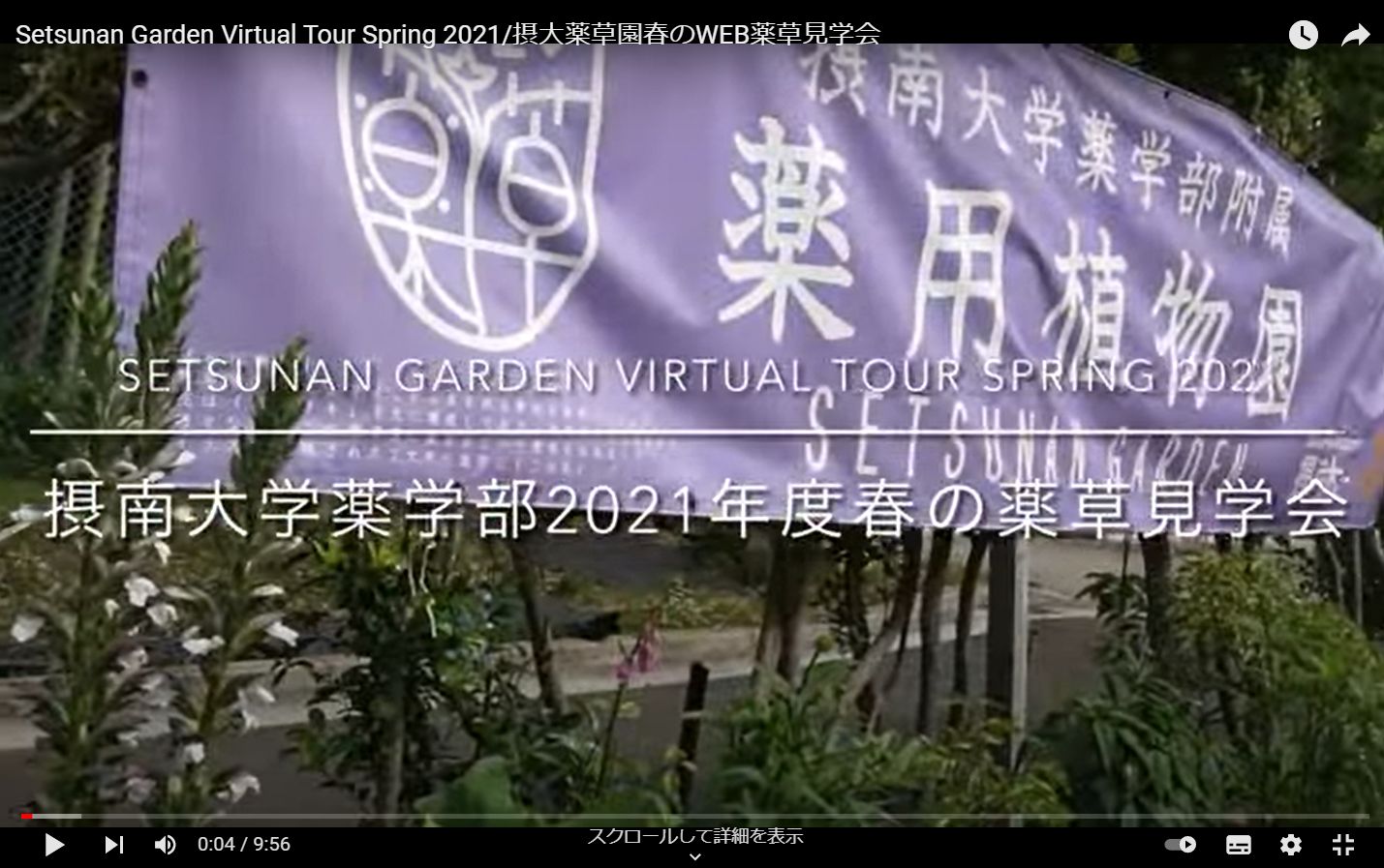 >2021年度春の薬草見学会