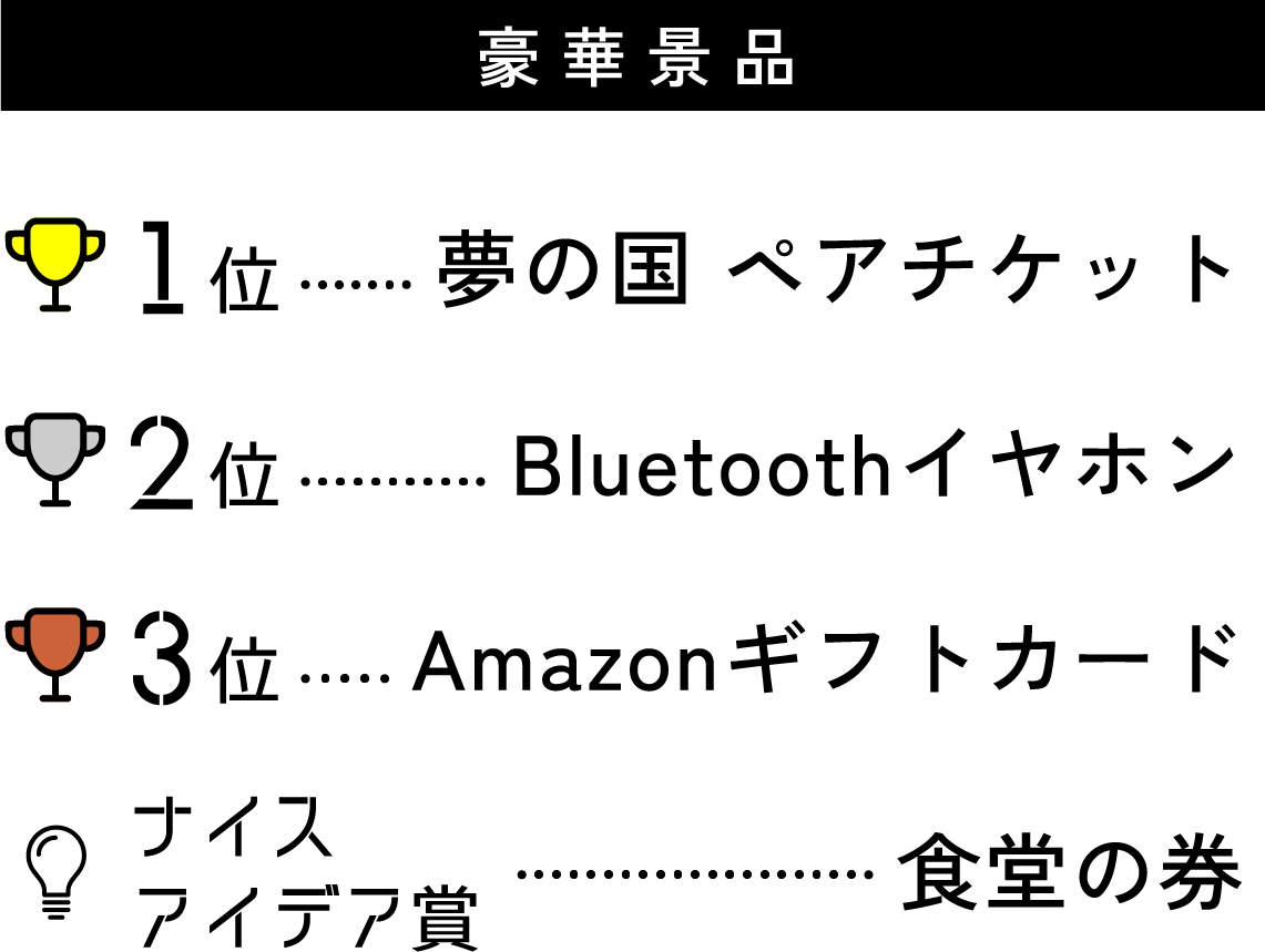 豪華景品