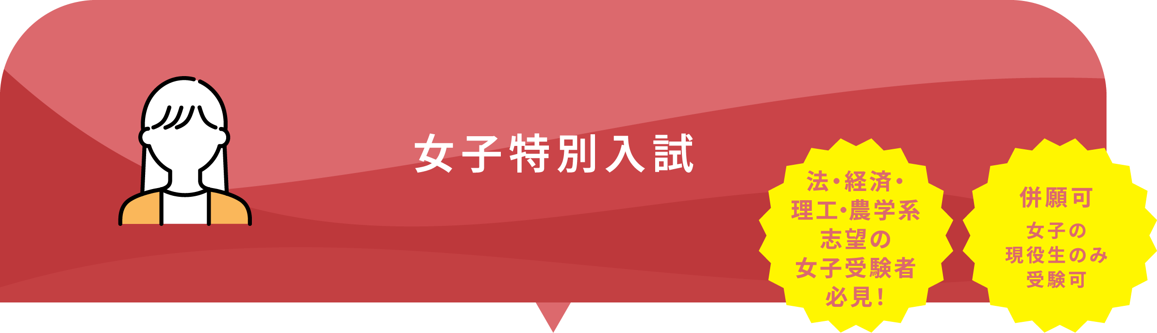 女子特別入試
