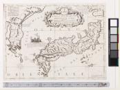 コロネリ　日本島及び朝鮮半島図